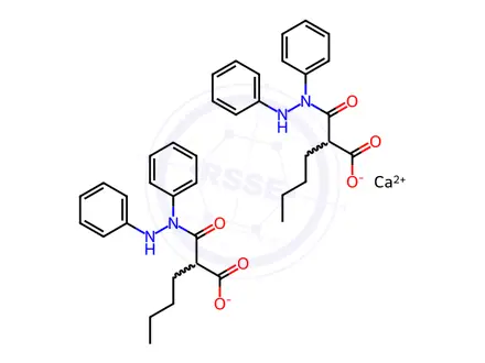 Chemical structure of Phenylbutazone-Impurity A (Calcium Hydrate Salt)
