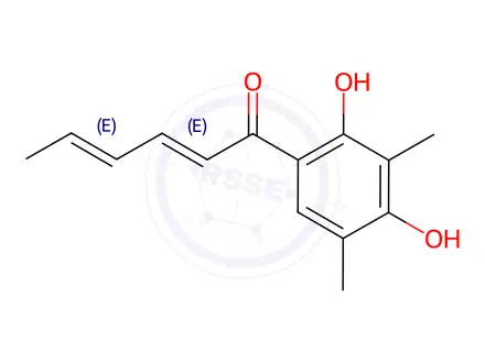 Chemical structure of Sohirnone B