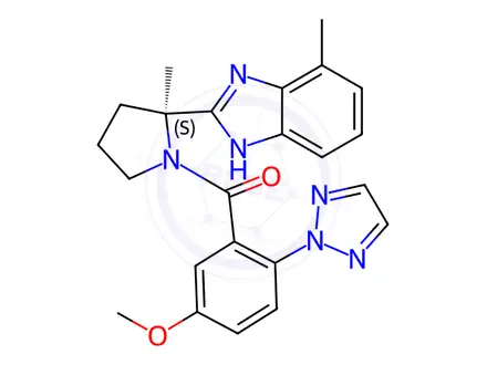 Chemical structure of Daridorexant Impurity 65