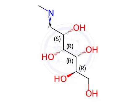 Chemical structure of Meglumine Impurity 11