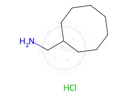 Chemical structure of Cyclooctylmethanamine hydrochloride