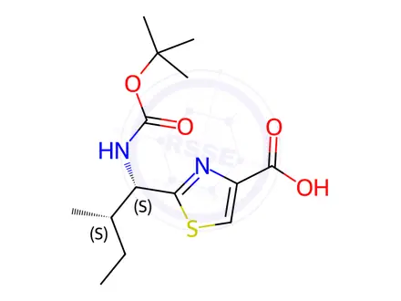 Chemical structure of Bacitracin Impurity 4