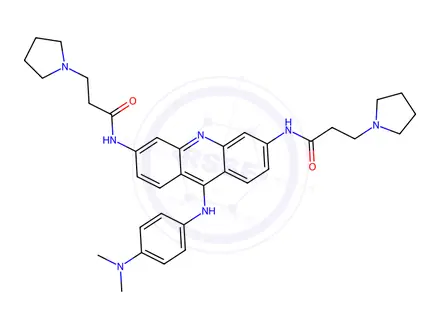 Chemical structure of BRACO 19