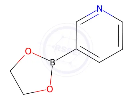 Chemical structure of 3-(1,3,2-Dioxaborolan-2-yl)pyridine