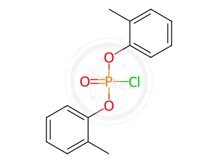 Chemical structure of o-Tolyl Phosphorochloridate