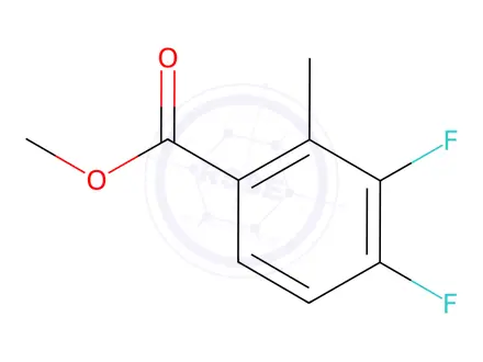 Chemical structure of Methyl 3,4-difluoro-2-methylbenzoate