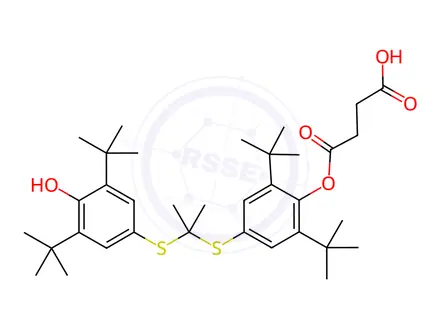 Chemical structure of Probucol Impurity 2