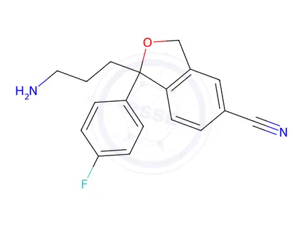 Chemical structure of Citalopram Impurity 1