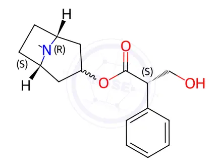 Chemical structure of L-Hyoscyamine
