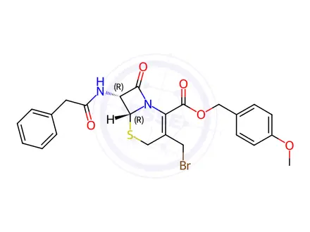 Chemical structure of Cefixime Impurity 118