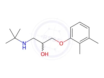 Chemical structure of Xibenolol