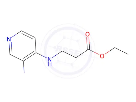 Chemical structure of 3-(3-AMINOPYRIDIN-4-YLAMINO)PROPIONIC ACID ETHYL ESTER