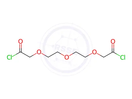 Chemical structure of 2,2'-[oxybis(ethyleneoxy)]bisacetyl dichloride