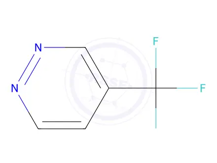 Chemical structure of 4-(Trifluoromethyl)pyridazine