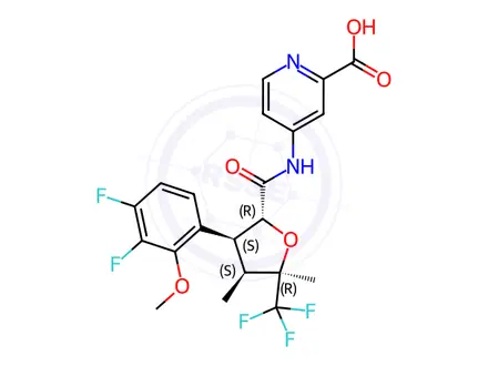 Chemical structure of Suzetrigine Impurity 43