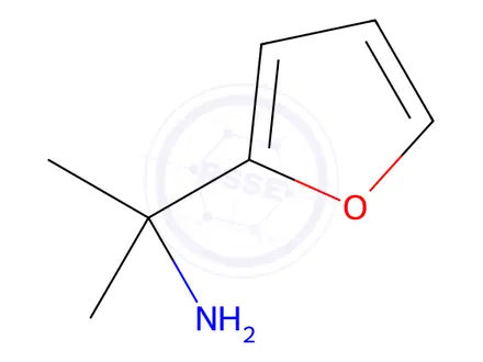 Chemical structure of 2-(Furan-2-yl)propan-2-amine