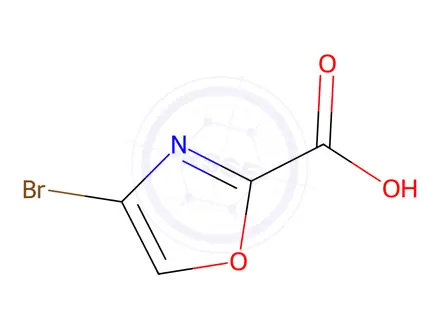 Chemical structure of 4-Bromooxazole-2-carboxylic Acid