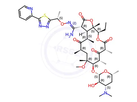Chemical structure of Nafithromycin