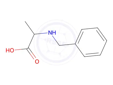Chemical structure of (R)-2-(Benzylamino)propanoic Acid