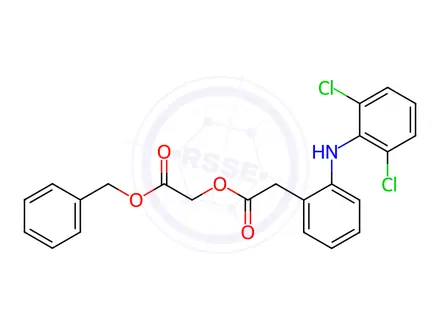 Chemical structure of Aceclofenac EP Impurity F