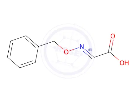 Chemical structure of (E)-2-((Benzyloxy)imino)acetic acid