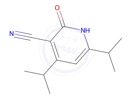 Chemical structure of 4,6-Diisopropyl-2-oxo-1,2-dihydropyridine-3-carbonitrile