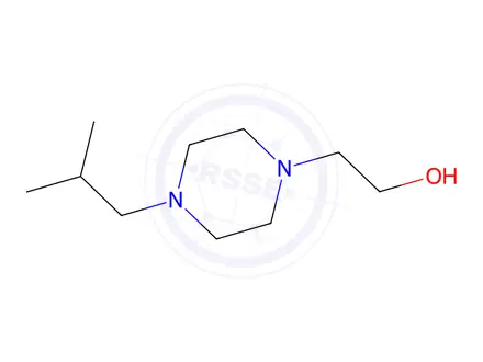 Chemical structure of 1-(2-Hydroxyethyl)-4-isobutyl-piperazine