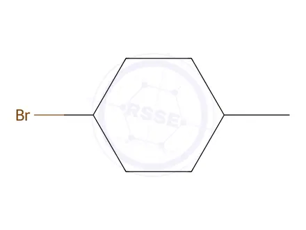 Chemical structure of Cyclohexane, 1-bromo-4-methyl-, trans-