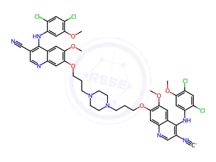 Chemical structure of Bosutinib Impurity 39