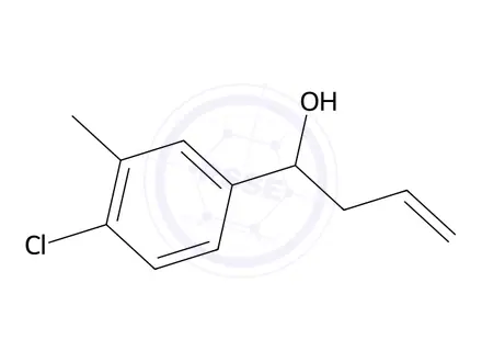 Chemical structure of 1-(4-Chloro-3-methylphenyl)but-3-en-1-ol