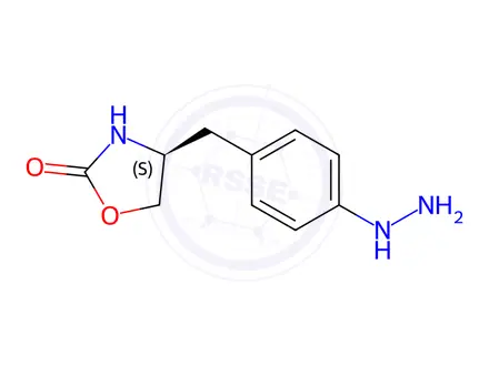 Chemical structure of Zolmitriptan Impurity 57