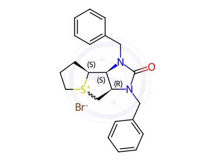 Chemical structure of Biotin EP Impurity G Bromide