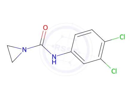 Chemical structure of N-(3,4-Dichlorophenyl)-1-aziridinecarboxamide