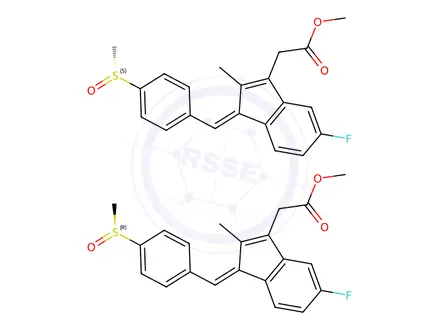 Chemical structure of Sulindac Impurity N93