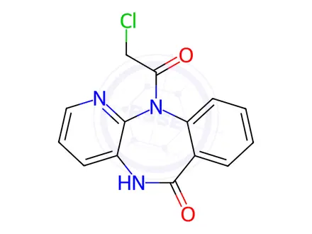 Chemical structure of Pirenzepine EP Impurity A