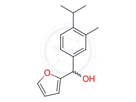 Chemical structure of Furan-2-yl(4-isopropyl-3-methylphenyl)methanol