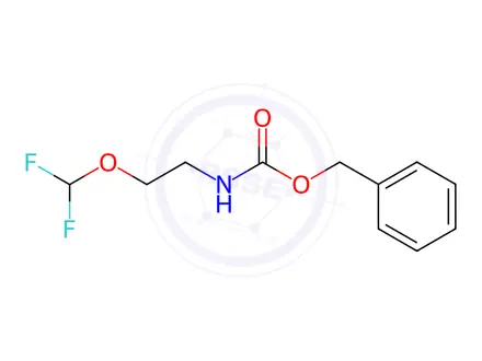 Chemical structure of Benzyl (2-(difluoromethoxy)ethyl)carbamate