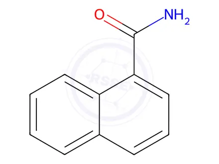 Chemical structure of 1-Naphthamide