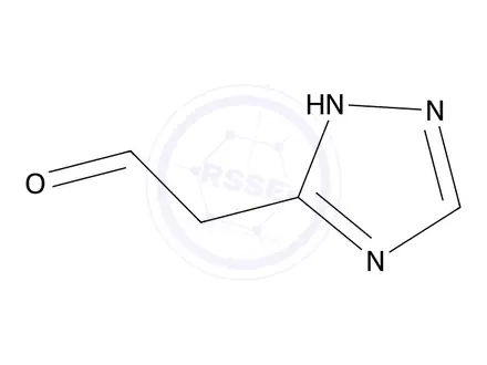Chemical structure of 2-(1H-1,2,4-triazol-5-yl)acetaldehyde