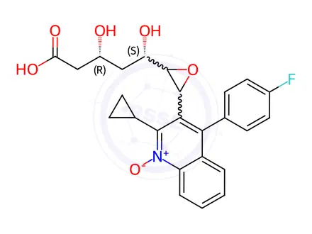 Chemical structure of Pitavastatin Impurity 24 Sodium Salt