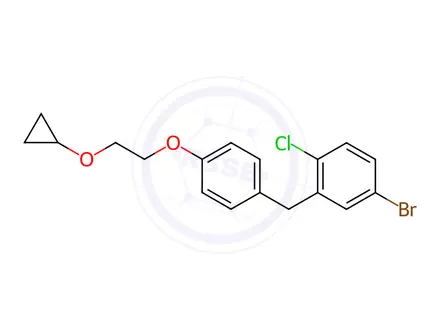 Chemical structure of Bexagliflozin Impurity 76