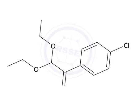 Chemical structure of 1-(4-Chlorophenyl)-2,2-diethoxyethanone