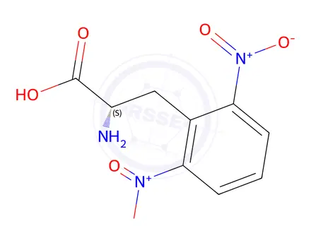 Chemical structure of 2,6-Dinitro-L-Phenylalanine