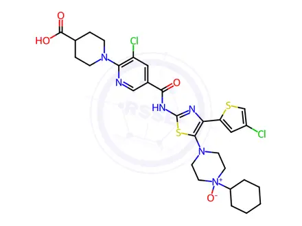 Chemical structure of Avatrombopag Impurity 43