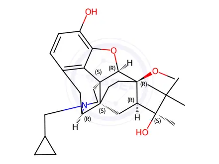 Chemical structure of Buprenorphine for system suitability (Y0001122)
