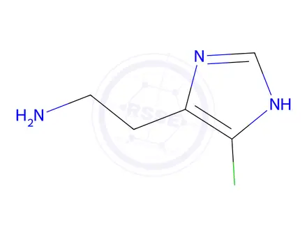 Chemical structure of 2-(5-Chloro-1h-imidazol-4-yl)ethan-1-amine