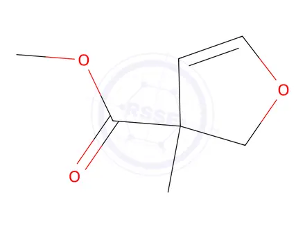Chemical structure of 3-Furancarboxylicacid,2,3-dihydro-3-methyl-,methylester(9CI)