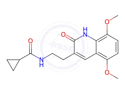 Chemical structure of N-(2-(5,8-Dimethoxy-2-oxo-1,2-dihydroquinolin-3-yl)ethyl)cyclopropanecarboxamide