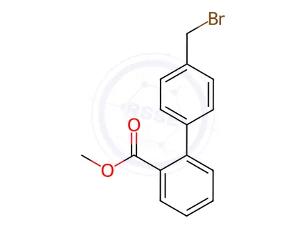 Chemical structure of Telmisartan Impurity I