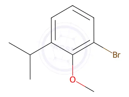 Chemical structure of 2-Isopropyl-6-bromoanisole